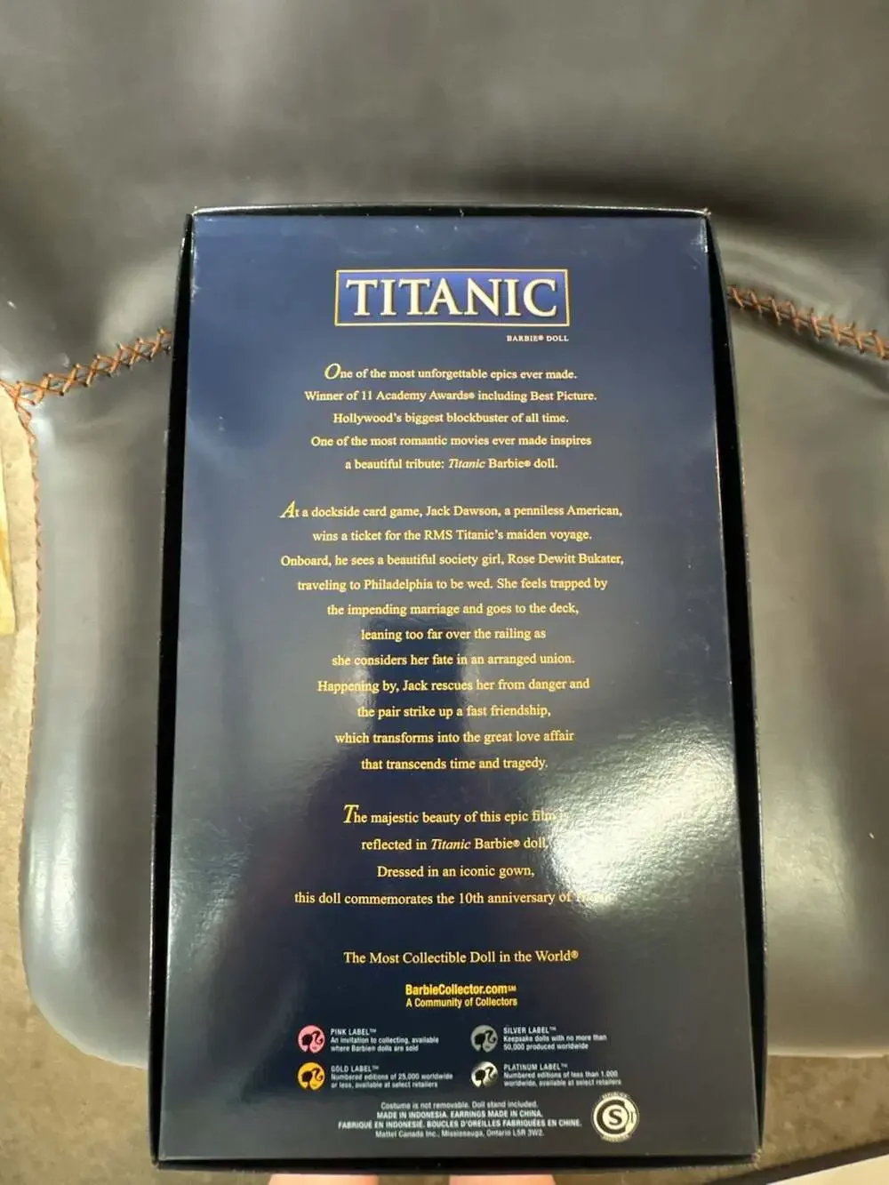 Mattel 2007 titanic